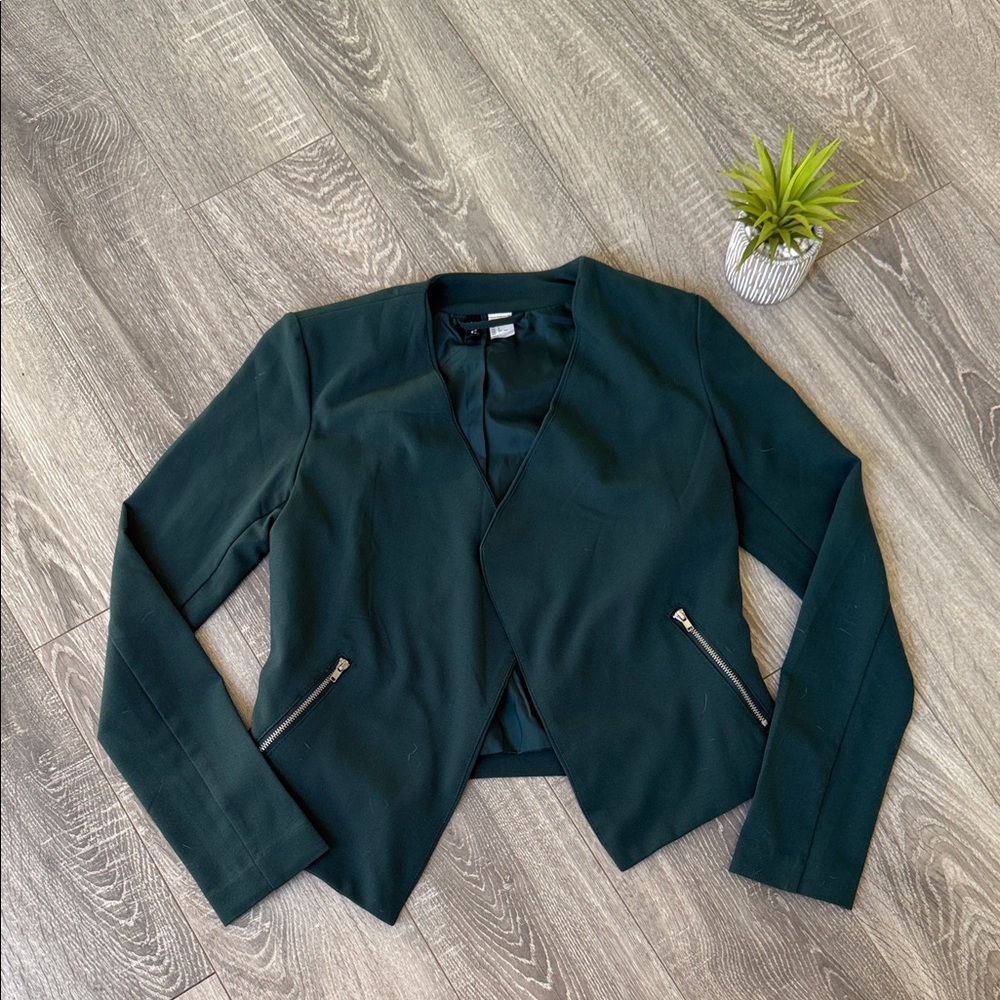 H&M Dark Green Women's Blazer
